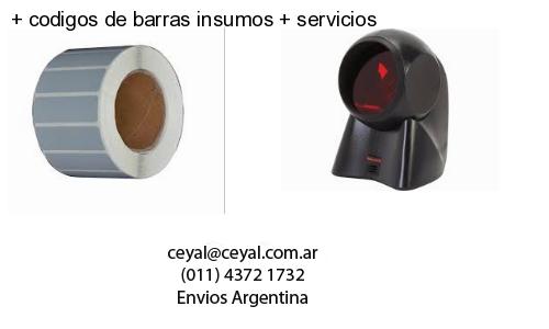   codigos de barras insumos   servicios