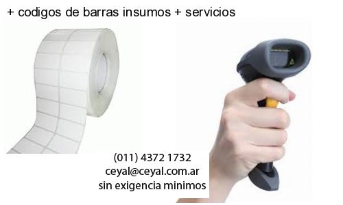   codigos de barras insumos   servicios