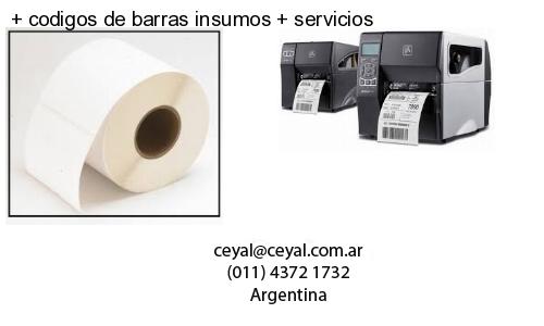   codigos de barras insumos   servicios