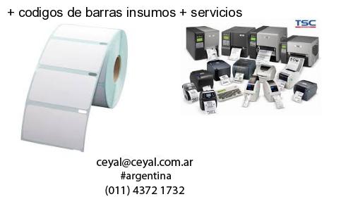   codigos de barras insumos   servicios