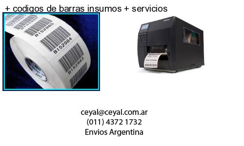   codigos de barras insumos   servicios