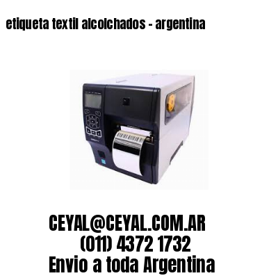 etiqueta textil alcolchados – argentina