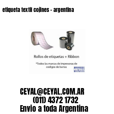 etiqueta textil cojines – argentina