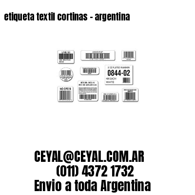 etiqueta textil cortinas – argentina