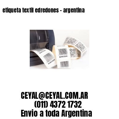 etiqueta textil edredones – argentina