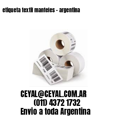 etiqueta textil manteles – argentina
