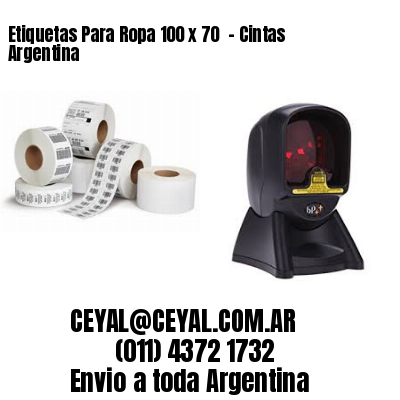 Etiquetas Para Ropa 100 x 70  – Cintas Argentina