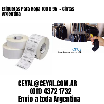 Etiquetas Para Ropa 100 x 95  – Cintas Argentina