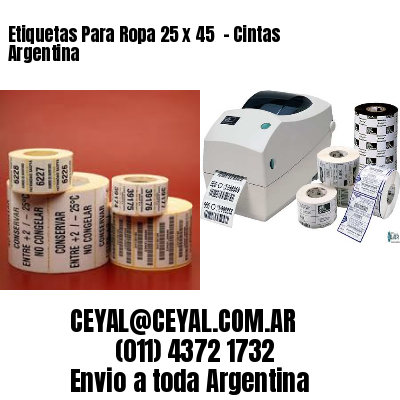 Etiquetas Para Ropa 25 x 45  – Cintas Argentina