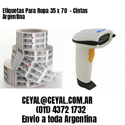 Etiquetas Para Ropa 35 x 70  – Cintas Argentina