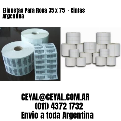 Etiquetas Para Ropa 35 x 75  – Cintas Argentina