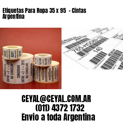 Etiquetas Para Ropa 35 x 95  – Cintas Argentina