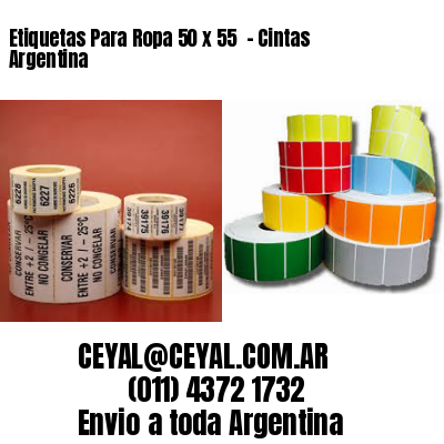 Etiquetas Para Ropa 50 x 55  – Cintas Argentina