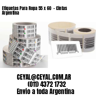 Etiquetas Para Ropa 55 x 60  – Cintas Argentina