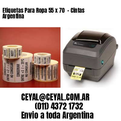 Etiquetas Para Ropa 55 x 70  – Cintas Argentina