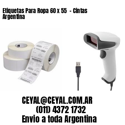 Etiquetas Para Ropa 60 x 55  – Cintas Argentina