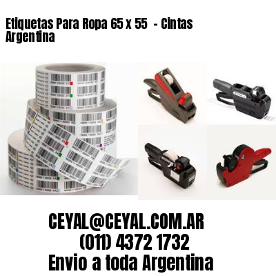 Etiquetas Para Ropa 65 x 55  – Cintas Argentina