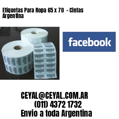 Etiquetas Para Ropa 65 x 70  – Cintas Argentina