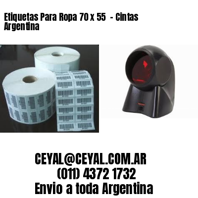 Etiquetas Para Ropa 70 x 55  – Cintas Argentina
