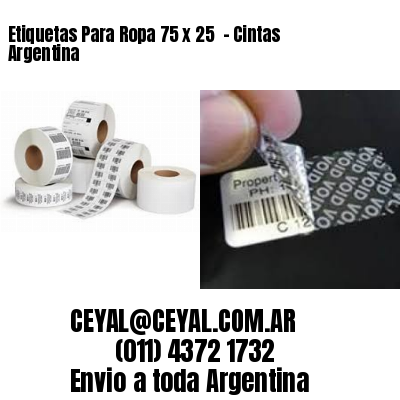 Etiquetas Para Ropa 75 x 25  – Cintas Argentina