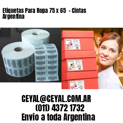 Etiquetas Para Ropa 75 x 65  – Cintas Argentina