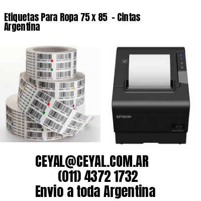 Etiquetas Para Ropa 75 x 85  – Cintas Argentina