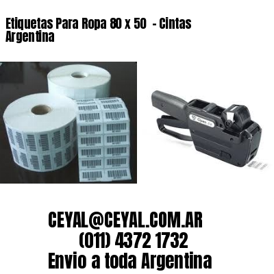 Etiquetas Para Ropa 80 x 50  – Cintas Argentina