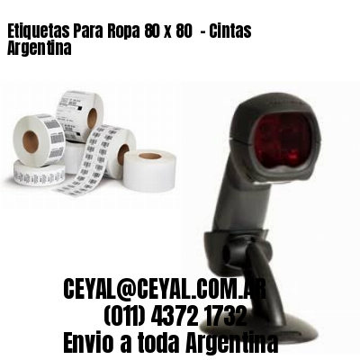 Etiquetas Para Ropa 80 x 80  – Cintas Argentina