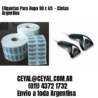 Etiquetas Para Ropa 90 x 65  – Cintas Argentina