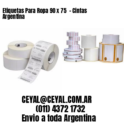 Etiquetas Para Ropa 90 x 75  – Cintas Argentina