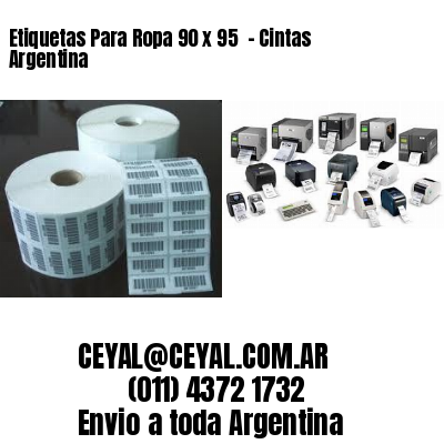 Etiquetas Para Ropa 90 x 95  – Cintas Argentina