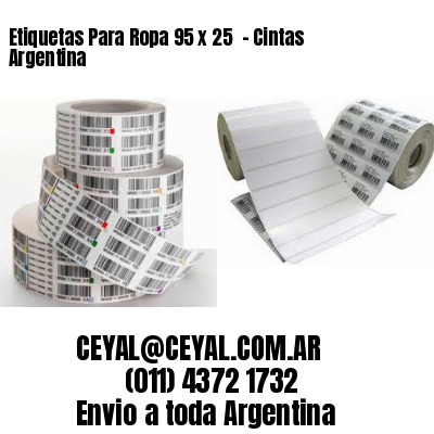 Etiquetas Para Ropa 95 x 25  – Cintas Argentina