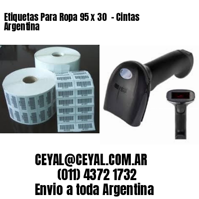 Etiquetas Para Ropa 95 x 30  – Cintas Argentina