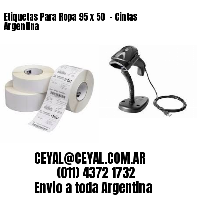 Etiquetas Para Ropa 95 x 50  – Cintas Argentina