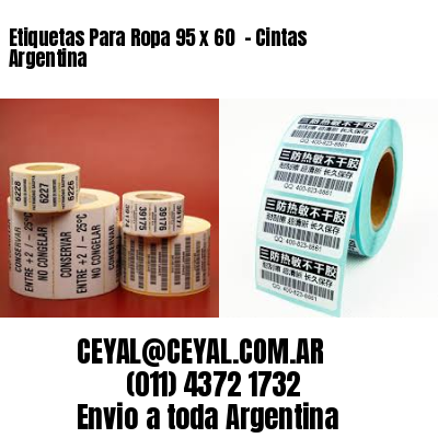 Etiquetas Para Ropa 95 x 60  – Cintas Argentina