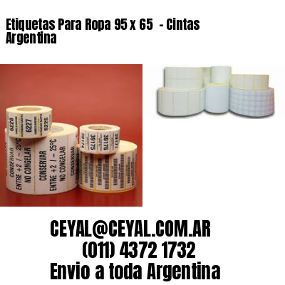 Etiquetas Para Ropa 95 x 65  – Cintas Argentina