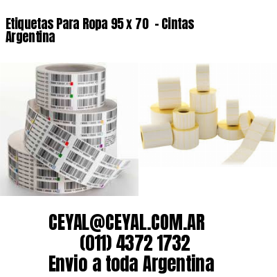 Etiquetas Para Ropa 95 x 70  – Cintas Argentina