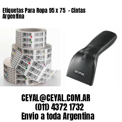 Etiquetas Para Ropa 95 x 75  – Cintas Argentina