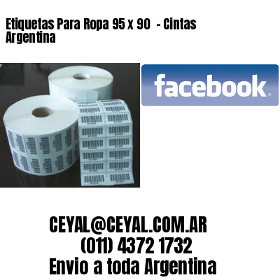 Etiquetas Para Ropa 95 x 90  – Cintas Argentina