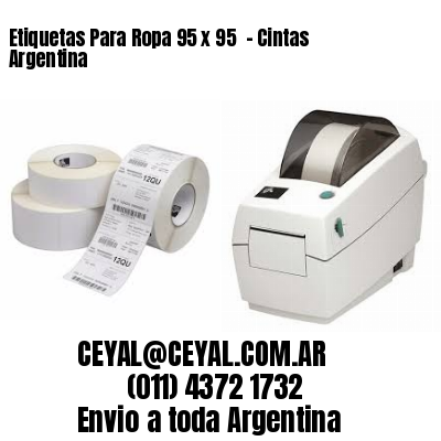 Etiquetas Para Ropa 95 x 95  – Cintas Argentina