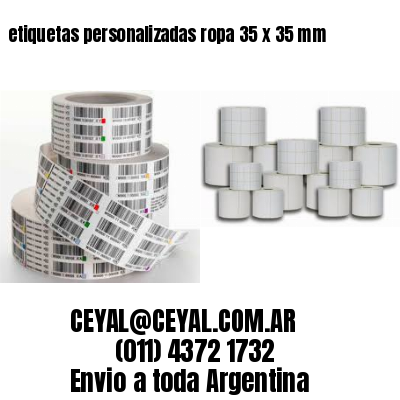 etiquetas personalizadas ropa 35 x 35 mm