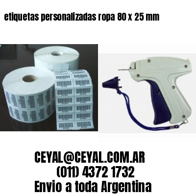 etiquetas personalizadas ropa 80 x 25 mm