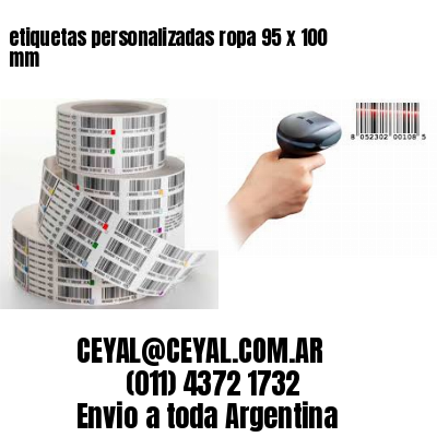 etiquetas personalizadas ropa 95 x 100 mm