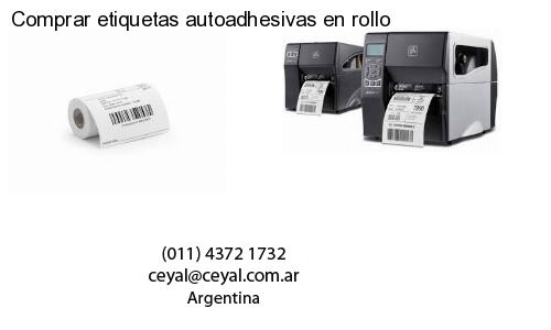 Comprar etiquetas autoadhesivas en rollo