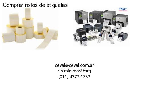 Comprar rollos de etiquetas