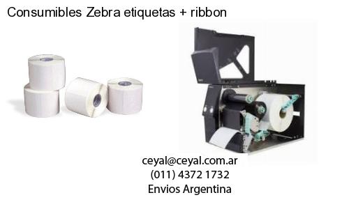 Consumibles Zebra etiquetas   ribbon