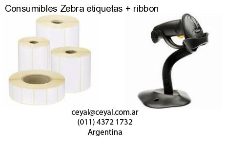Consumibles Zebra etiquetas   ribbon