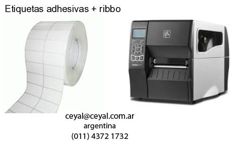 Etiquetas adhesivas   ribbo