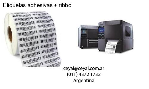 Etiquetas adhesivas   ribbo