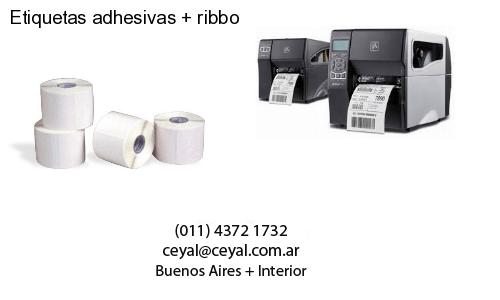 Etiquetas adhesivas   ribbo